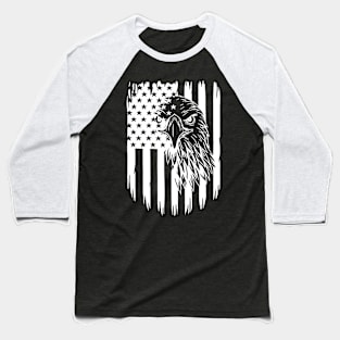 Bald Eagle Baseball T-Shirt